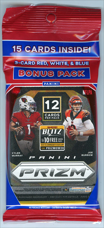 2020 Panini Prizm NFL Cello Pack