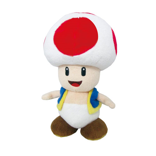 Plush-Nitendo-Toad-8 inches