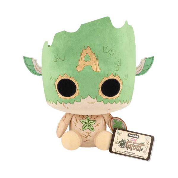 Funko-Plush-Marvel-Groot as Captain America