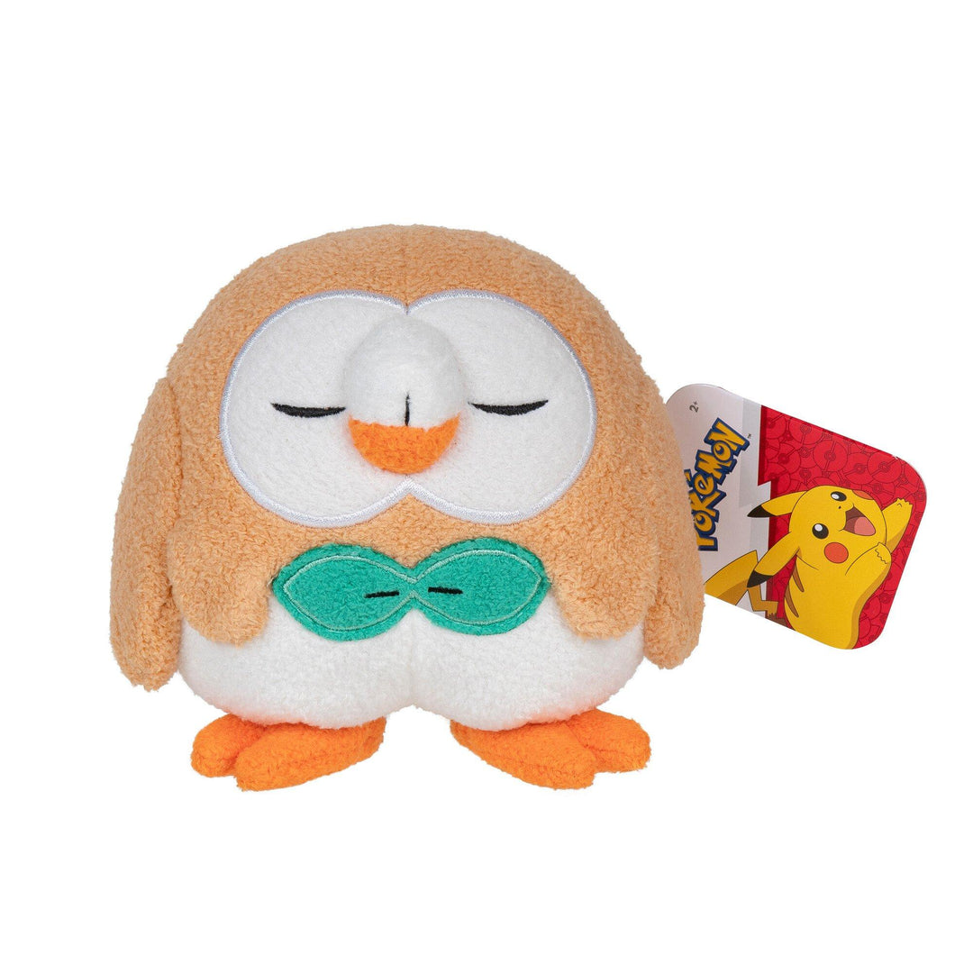 Plush-Pokémon-Sleeping Rowlet-5 inches