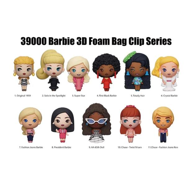 Figurine-Bag Clip-Barbie