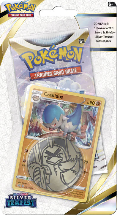 Pokémon Silver Tempest Cranidos Blister Pack
