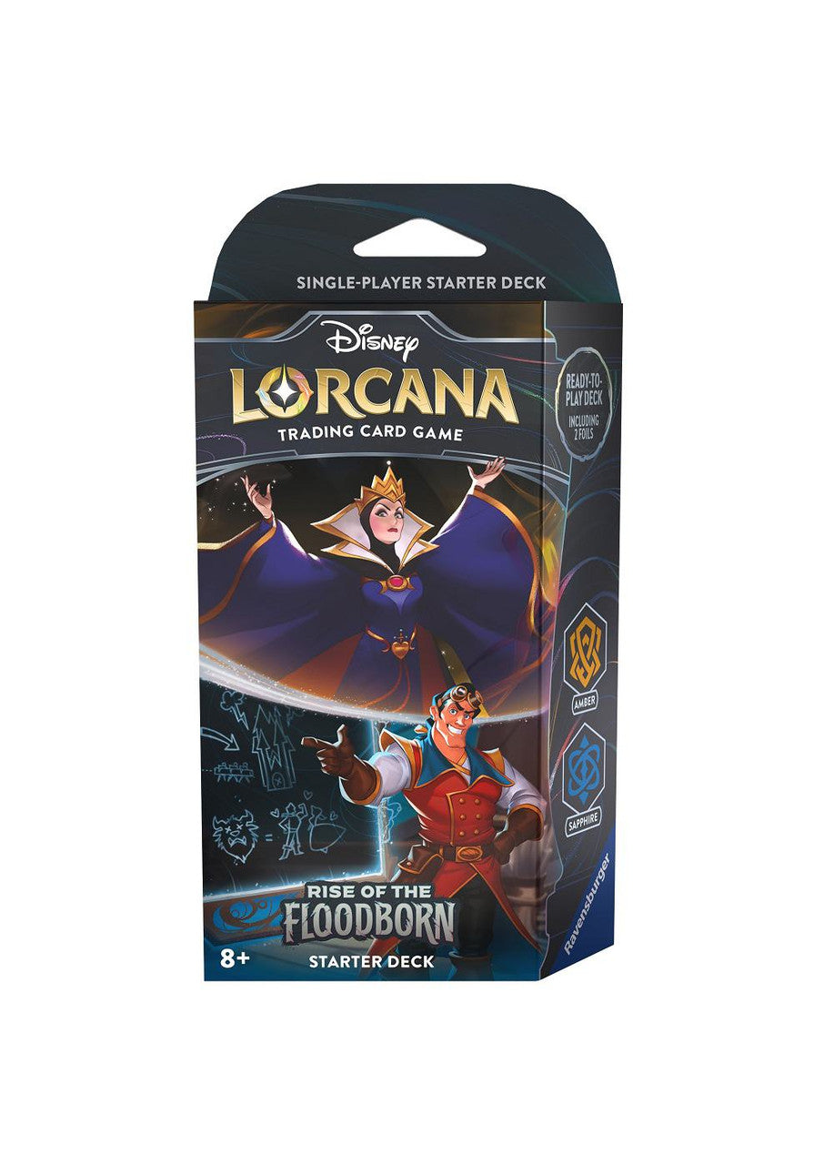 Ravensburger Disney Lorcana Rise of The Floodborn Starter Deck Tactical Teamwork