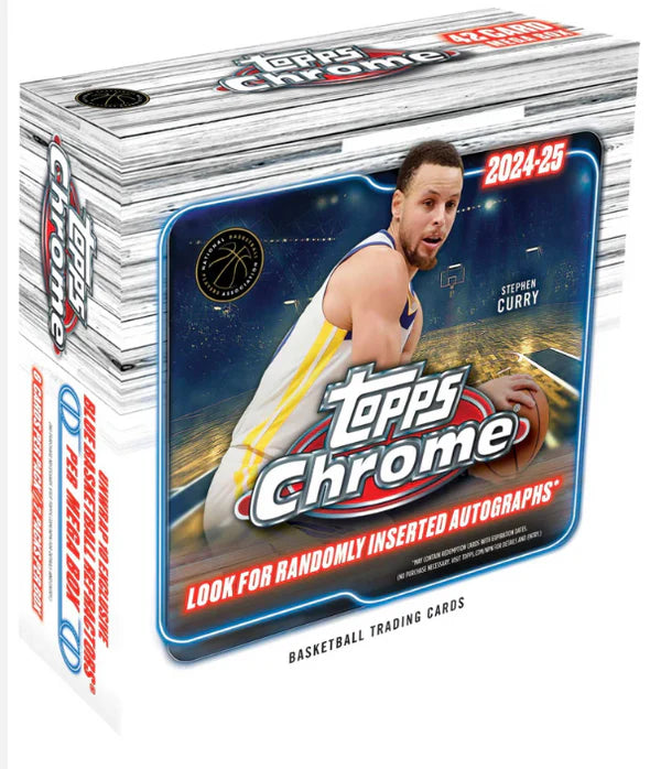 2025 Topps Chrome Basketball Mega Box