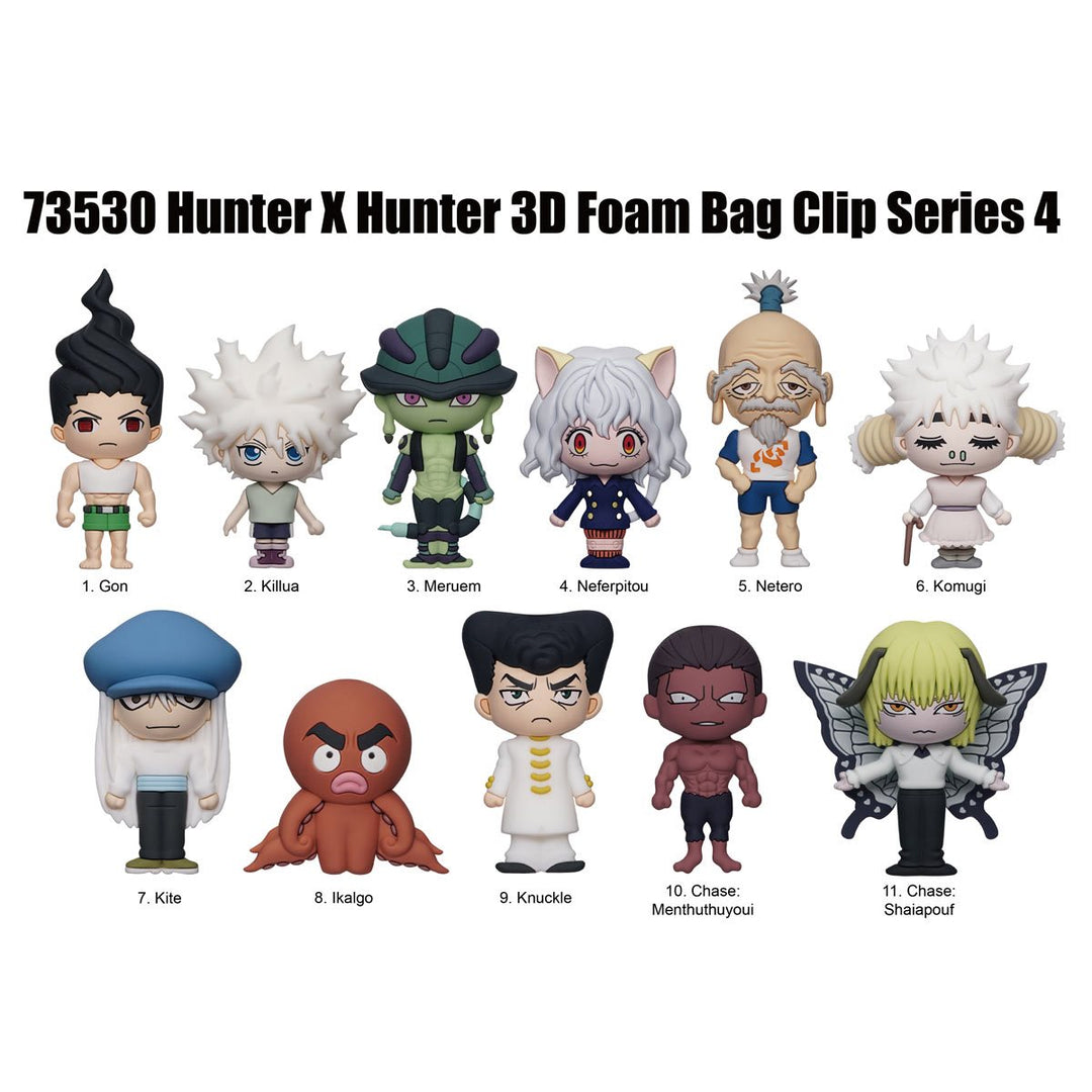Figurine-Bag Clip-Hunter x Hunter Series 4