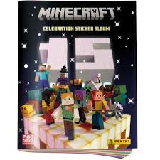 Panini Minecraft Celebration Stickers Album
