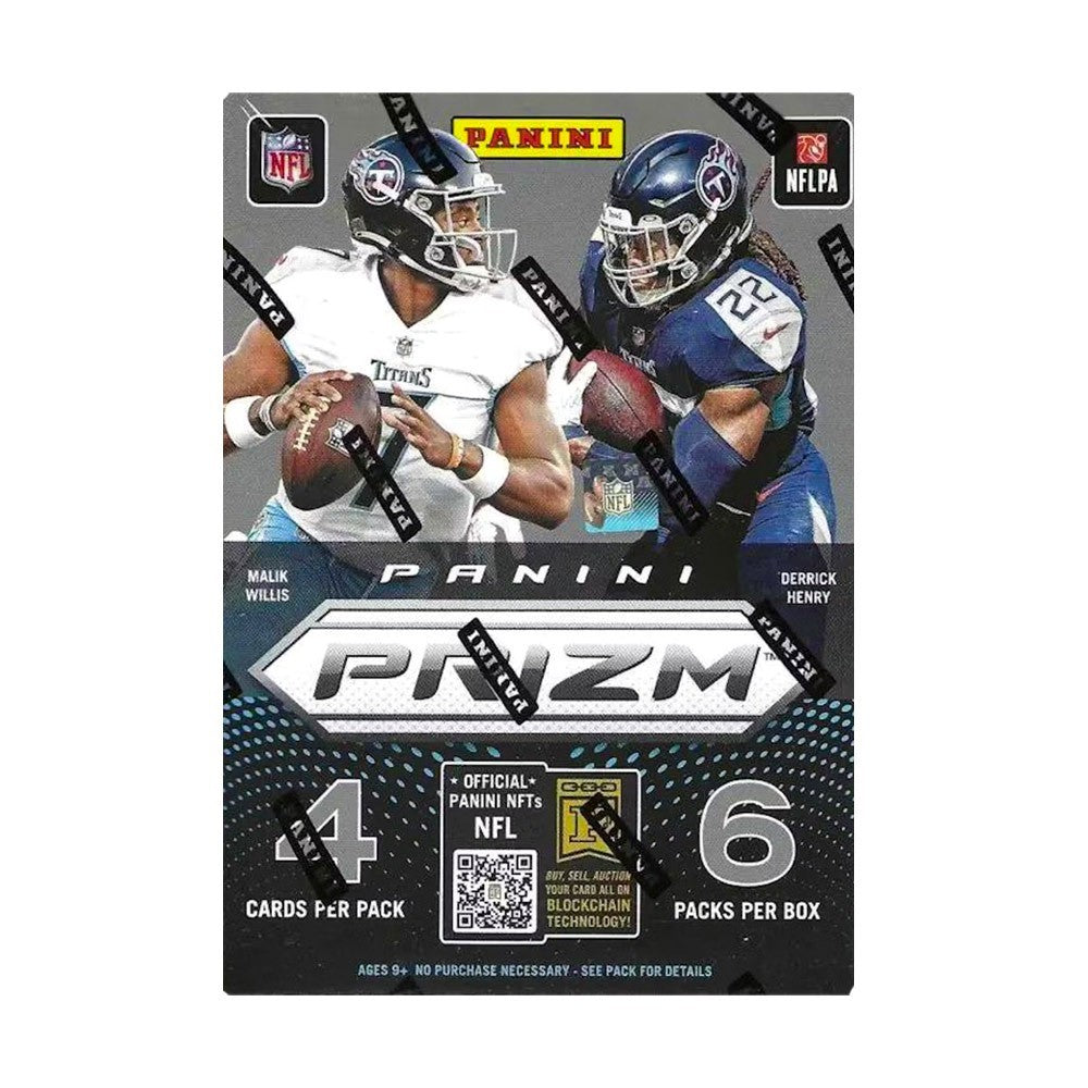 2022 Panini Prizm Football Blaster Box Red White & Blue Prizms