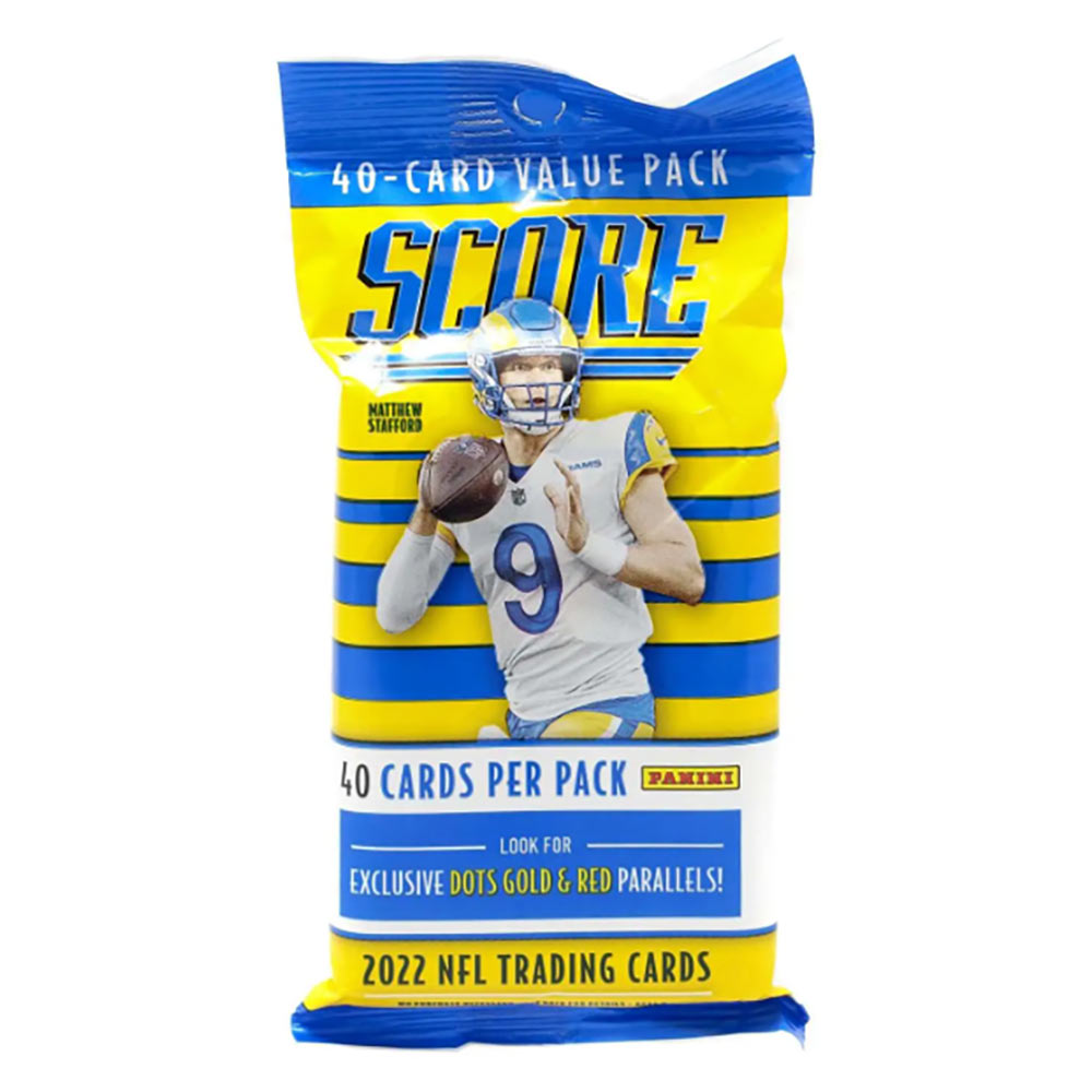 2022 Panini Score Football Fat Pack