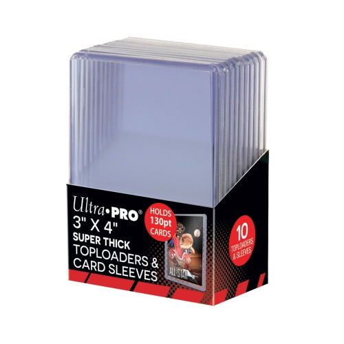 Ultra Pro Thick Toploader 130 pt + Sleeves