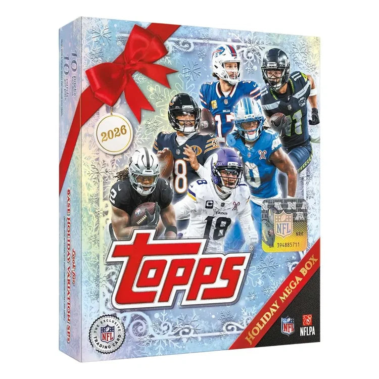 2026 Topps Holiday Football Mega Box