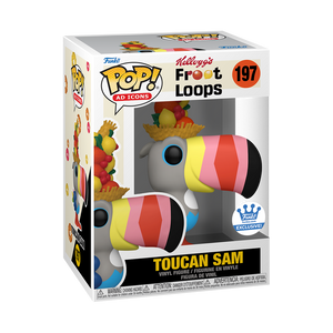 Précommande-Funko-Ad Icons-Kelloogs Froot Loops-197-Toucan Sam With Fruit Hat-Funko Shop Exclusive