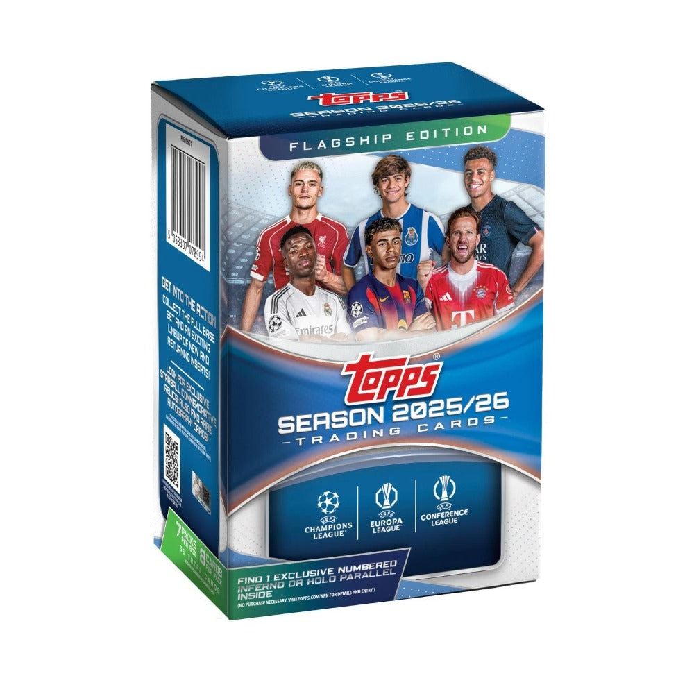 2025-26 Topps UEFA Club Competitions Soccer Blaster Box