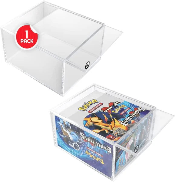 Evoretro Pokemon Booster Box Acrylic Protector