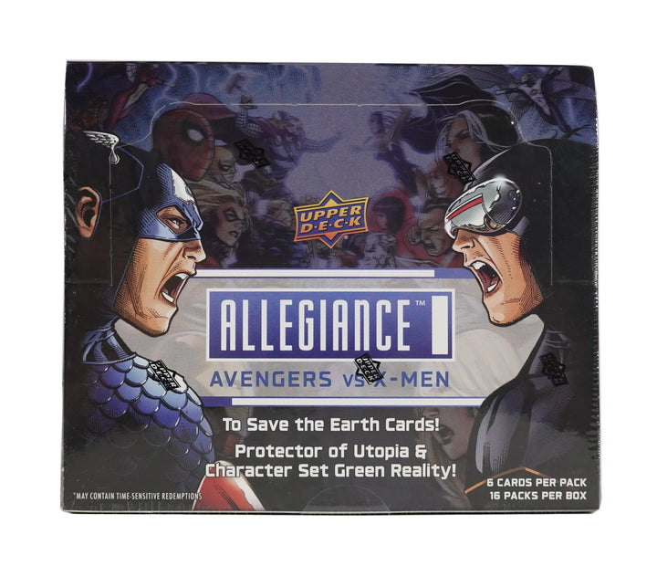 Upper Deck Marvel Allegiance -Avengers vs. X Men Hobby Box 