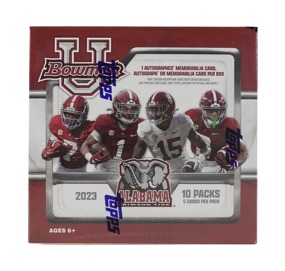2023 Bowman University Alabama Football Hobby Box