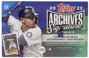 2023 Topps Archives Signature Series Active Player Edition Hobby Box