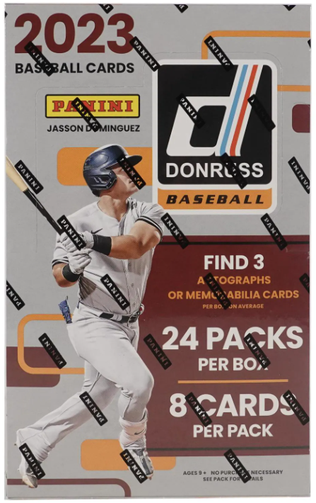 2023 Panini Donruss Baseball Hobby Box