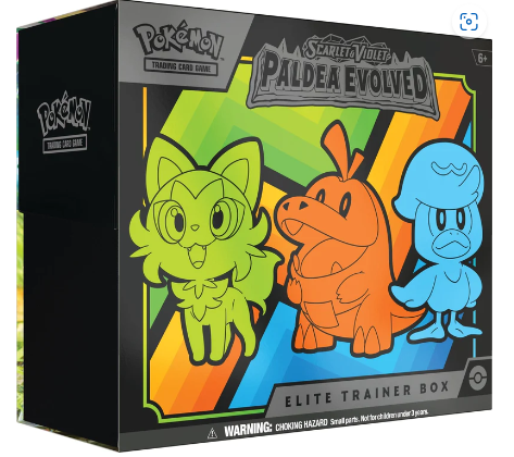 Pokémon Scarlet & Violet Paldea Evolved Elite Trainer Box