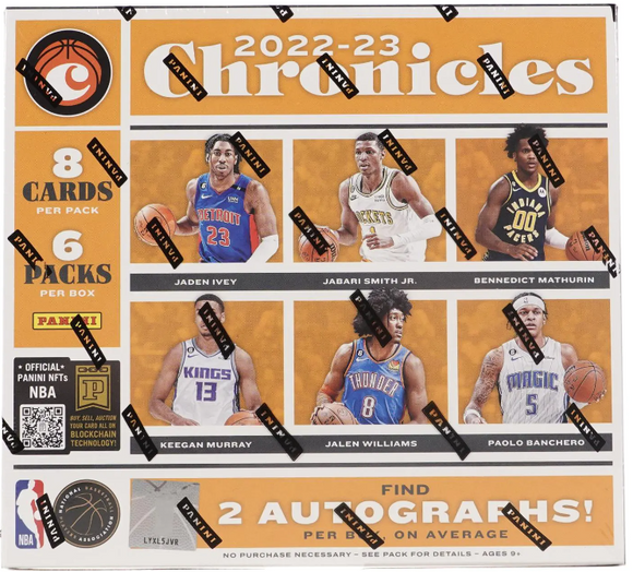 2022-23 Panini Chronicles Basketball Hobby box