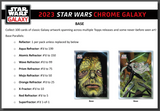2023 Topps Chrome Star Wars Galaxy Hobby Box