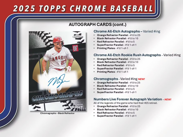 2025 Topps Chrome Baseball Blaster
