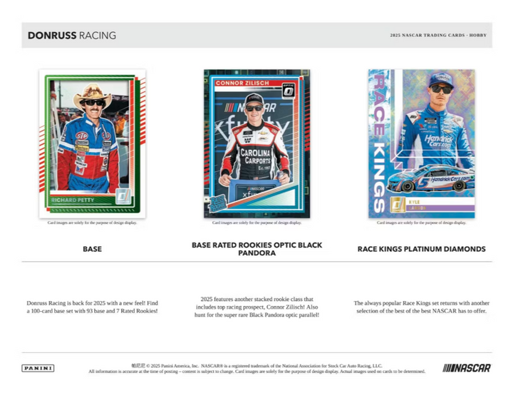 2025 Panini Donruss Racing Hobby Box
