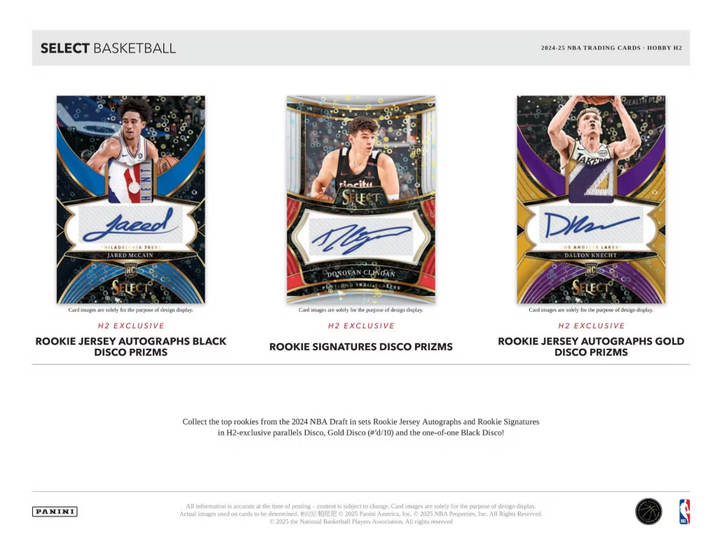 2024-25 Panini Select Basketball H2 Box