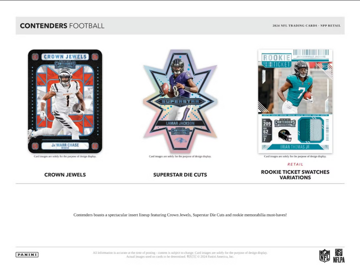 2024 Panini Contenders Football Blaster