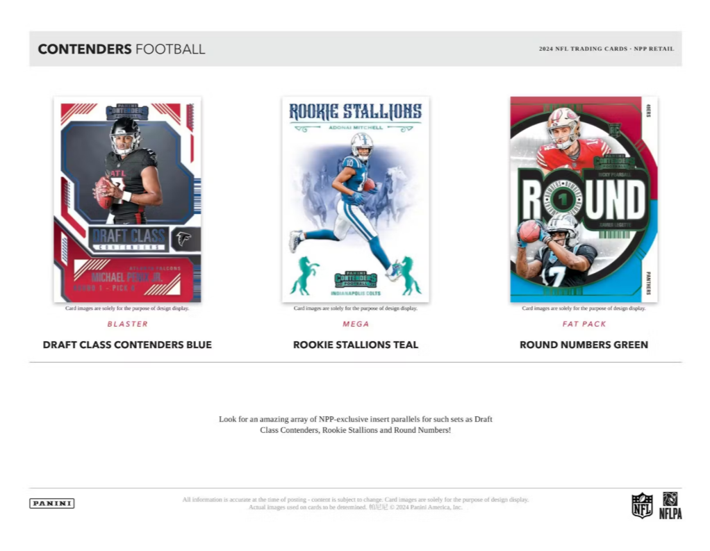 2024 Panini Contenders Football Blaster