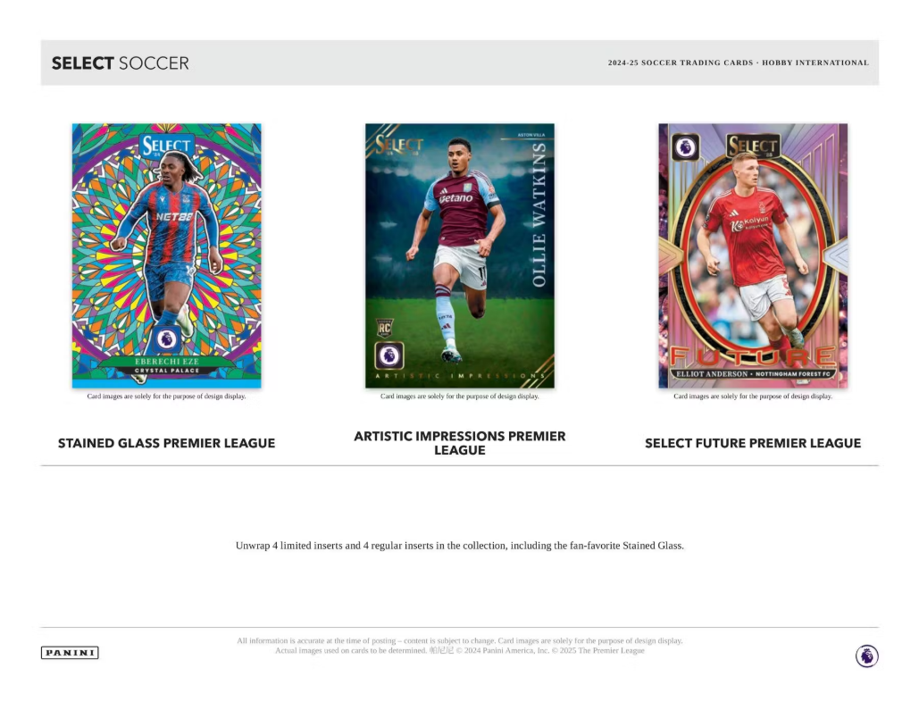 2024-25 Panini Select English Premier League International Box