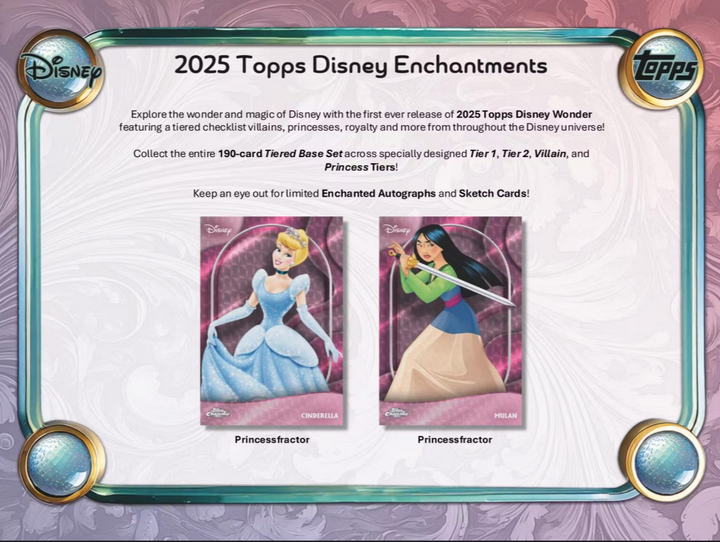 2025 Topps Disney Wonder Blaster Box