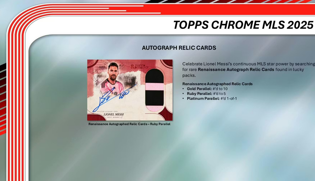 2025 Topps Chrome MLS Blaster