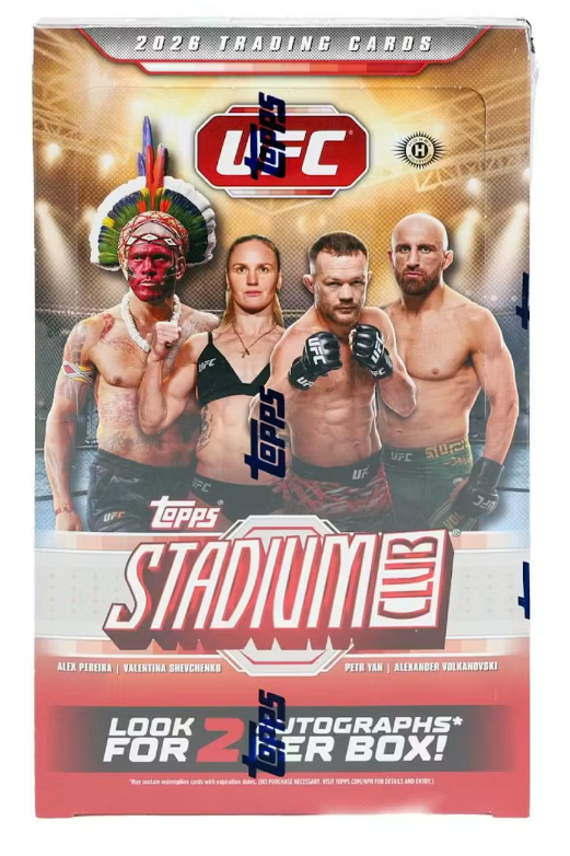 2026 Topps Stadium Club UFC Hobby Box