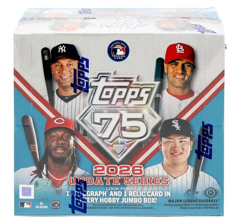 2026 Topps Update Baseball Hobby Jumbo Box