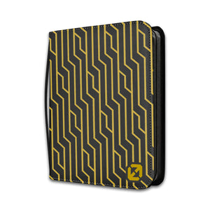 Toploader Binder-9 Pocket 216 cards Black Yellow