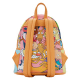Loungefly-Mini Backpack-Nickelodeon-Nickelodeon 90 Color Block