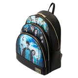 Loungefly-Mini Backpack-Harry Potter Trilogy Series Triple Pocket