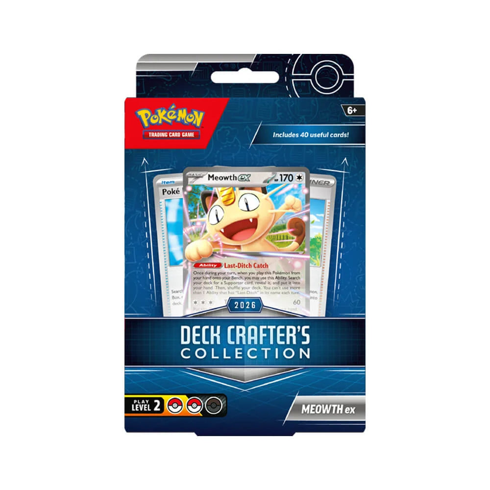 Pokémon Deck Crafters Collection Meowth ex