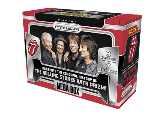 2025 Panini Prizm Rolling Stones Mega Box