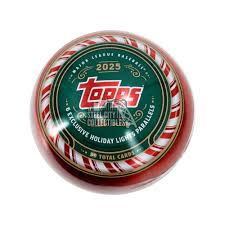 2025 Topps Holiday Baseball Tin