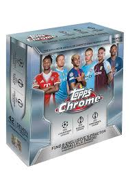 2025-26 Topps Chrome UEFA Club Competitions Soccer Mega Box