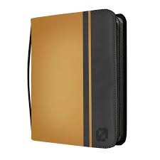 Toploader Binder-9 Pocket 216 cards Gold & Black