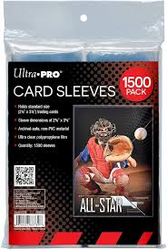 Ultra Pro Regular Card Sleeves 1500 Pack