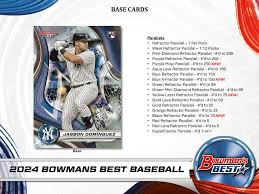 2024 Bowman Best Baseball Hobby Box