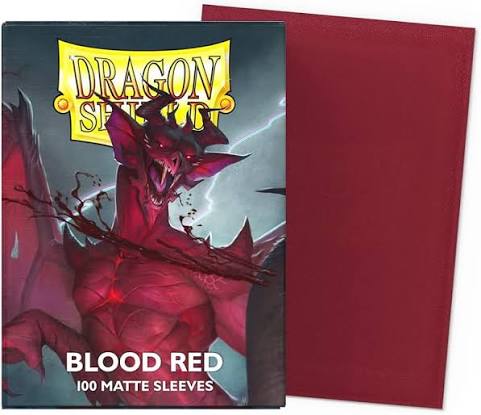 Dragon Shield Matte Blood Red