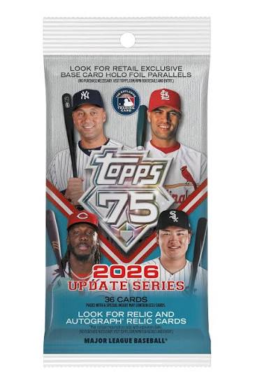 2026 Topps Update Baseball Fat Pack