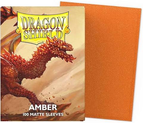 Dragon Shield Matte Amber