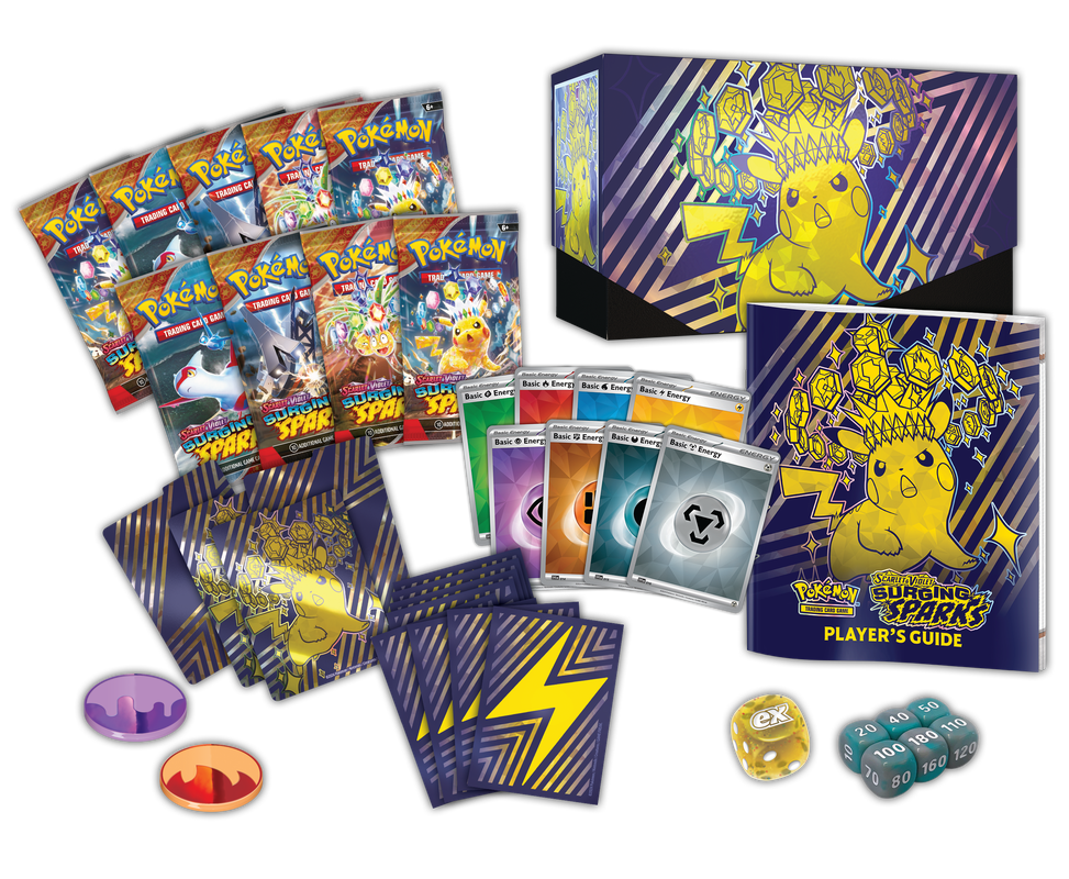 Pokémon Scarlet & Violet Surging Sparks Elite Trainer Box