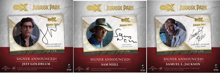 2025 Cryptozoic CZX Jurassic Park Hobby Box