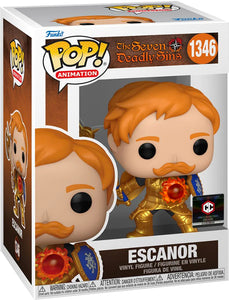 Précommande-Funko-Animation-The Seven Deadly Sins-1346-Escanor-Metallic-Chalice Exclusive